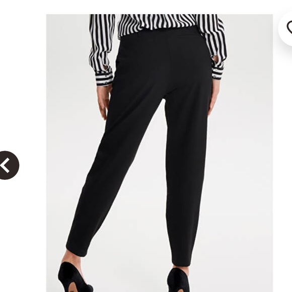 Only Nicole Paperbag Ankle Pants (15160446) - Picture 4 of 12